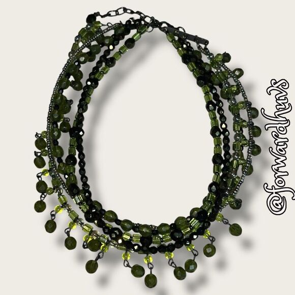 Bundle Sale 3 for $15 | Multi-Strand Beaded Necklace - Picture 7 of 9